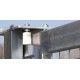 Puerta corredera 6mX1,5m/Alto. Fabricada con bastidor de tubo 60x40mm. Pilares 80x80mm, Incluye todo lo necesario.