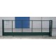 Puerta corredera 6mX1,5m/Alto. Fabricada con bastidor de tubo 60x40mm. Pilares 80x80mm, Incluye todo lo necesario.