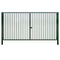 Puerta vehiculos 4mX2m/Alto "Classic" con barrotes.