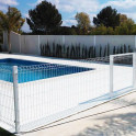 Valla Perimetral Bajo: Valla metálica 1,00m con Puerta para Piscinas y Jardines