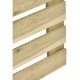 Panel madera pino para valla de jardín 180x170 (Montada y lista para colocar al terreno)