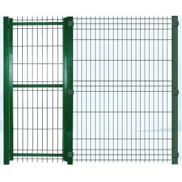 Panel con puerta para perrera modular. 2m/alto X 1,5m/ancho (Con puerta de 90cm).