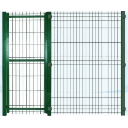 Panel con puerta para perrera modular. 1,5m/alto X 2,5m/ancho (Con puerta de 90cm).